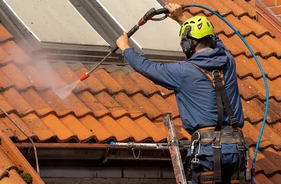 Démoussage et hydrofuge de toiture à Cérilly